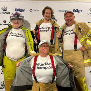 It’s almost been a week since 750 firefighters took on the 11th annual Melbourne Firefighters Stair Climb. Together they climbed 28 floors carrying up to 25kgs of kit (turnout gear and breathing apparatus) to raise life-saving funds. As a proud beneficiary we are incredibly grateful to @000_foundation and all of the climbers including three special Peter Mac team members, Sean, Liam and Madeline, for their inspiring efforts. The day raised a total of $768,000 with $310,000 of that impressive result going to cancer research at Peter Mac. A huge thank you again to everyone involved in this phenomenal event! #firefighter #fundraiser #stairclimb #australia #emergencyservices