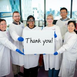 As another year draws to a close, the Peter MacCallum Cancer Foundation thanks our amazing supporters for your outstanding generosity this year. In 2025, your support has allowed lifesaving cancer research at Peter Mac to grow and thrive. Whether it was donating, leaving a gift in will, volunteering, running a marathon, rallying the community or sharing your story – you have all played a vital role in shaping a brighter for people affected by cancer. On behalf of Peter Mac researchers, clinicians and all people affected by cancer: thank you sincerely for your amazing support in 2025. Wishing you all a happy and healthy 2026.